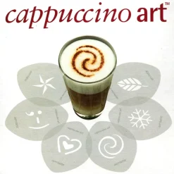 Aerolatte Cacaosjablonenset, 6-delig