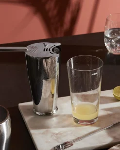 Alessi Boston Cocktailshaker 5050, 0,5L glas/RVS