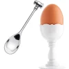 Alessi Dressed Eierdop met Lepel, wit