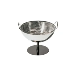 Alessi Fruitschaal met Geïntegreerde Vergiet AC04B, rvs