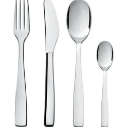 Alessi KnifeForkSpoon Bestekset Monobloc AJM22S24M, 24-delig