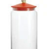 Alessi MiòJar Voorraadpot AMMI22, 1,5L rood/oranje