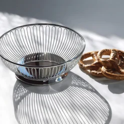 Alessi Round Wire Fruitschaal 826/24, 24,5cm