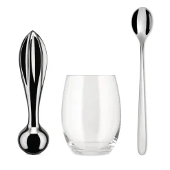 Alessi The Player Cocktailset GV33SET, 9-delig RVS