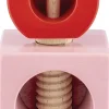 Alessi Twergi Notenkraker, roze/rood