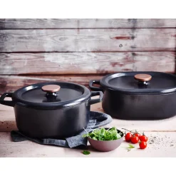 Beka Nori Braadpan, 30cm zwart