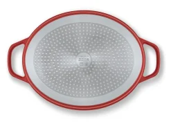 Beka Plume Braadpan Ovaal, 31cm rood