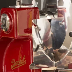 Berkel Volano B3 Flower Flywheel Snijmachine met Onderstel, 30cm rood