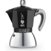 Bialetti New Moka Inductie Percolator, 6-kops zwart