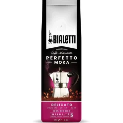 Bialetti Perfetto Moka Delicato Gemalen Koffie, 0,25kg