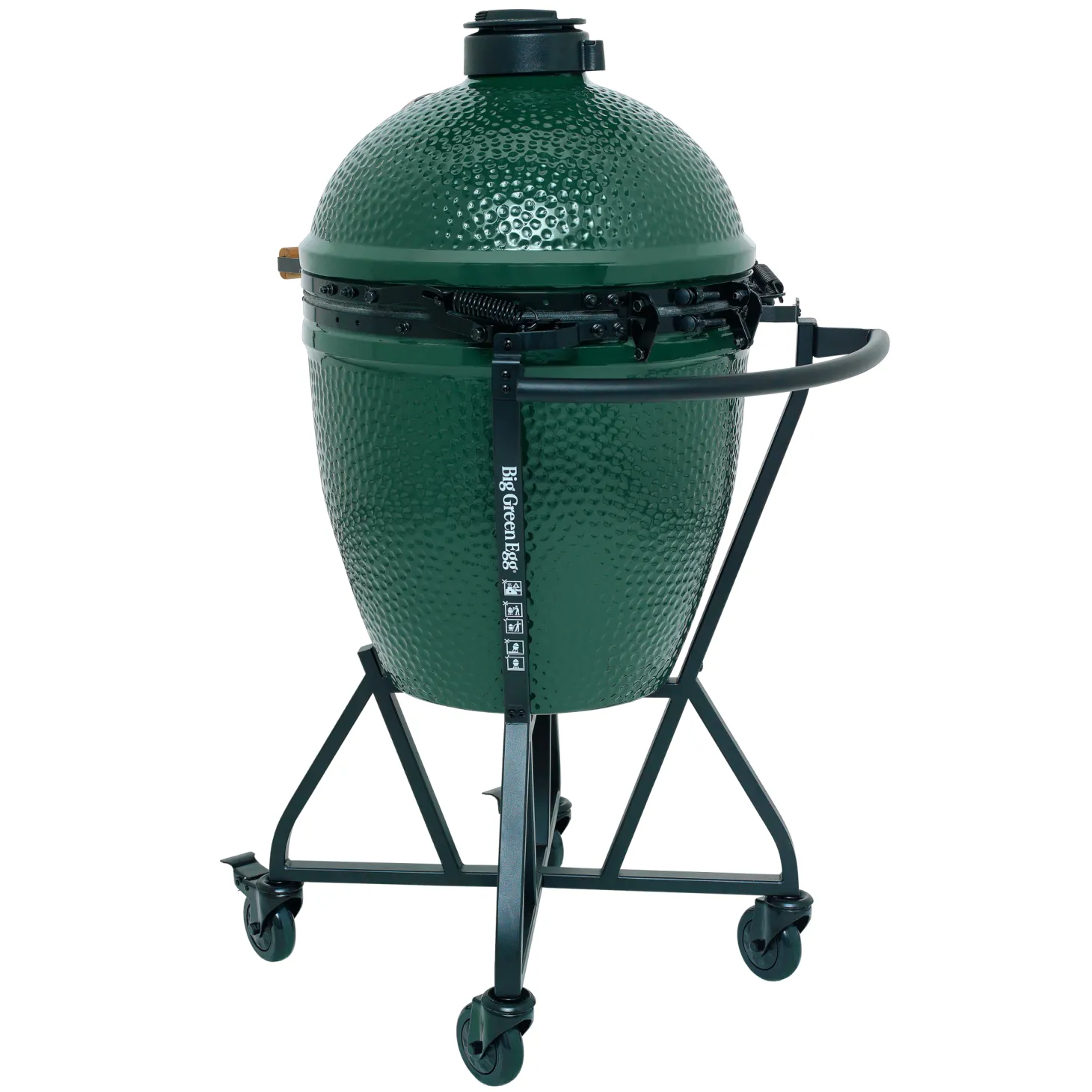 Big Green Egg Large Houtskoolbarbecue met IntEGGrated Nest en Handler