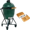 Big Green Egg Large Houtskoolbarbecue met IntEGGrated Nest, Handler en Acacia EGG Mates