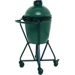 Big Green Egg Medium Houtskoolbarbecue met IntEGGrated Nest, Handler, Acacia EGG Mates en Hoes