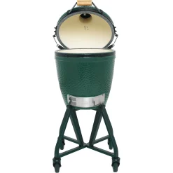 Big Green Egg Medium Houtskoolbarbecue met IntEGGrated Nest, Handler en Hoes