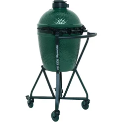 Big Green Egg Medium Houtskoolbarbecue met IntEGGrated Nest, Handler en Hoes