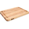 Boos Blocks Prestige Snijplank met Sapgeul, 51x38x3,2cm esdoornhout
