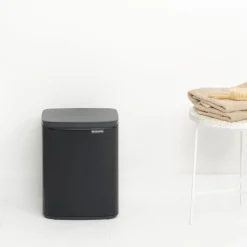 Brabantia Bo Afvalemmer, 7L mat zwart