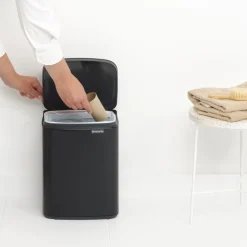 Brabantia Bo Afvalemmer, 7L mat zwart
