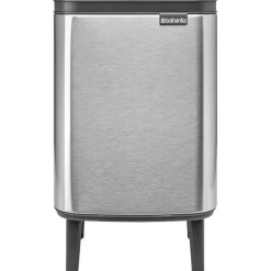 Brabantia Bo Hi Afvalemmer, 7L mat staal