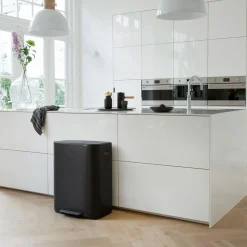 Brabantia Bo Pedaalemmer, 60L mat zwart