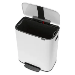 Brabantia Bo Pedaalemmer, 60L wit