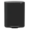 Brabantia Bo Pedaalemmer, 2 x 30L mat zwart