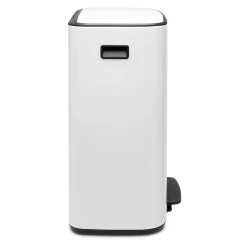 Brabantia Bo Pedaalemmer, 2 x 30L wit