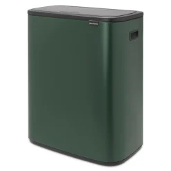 Brabantia Bo Touch Bin Afvalemmer, 2x30L groen