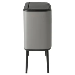 Brabantia Bo Touch Bin Afvalemmer, 11+23L betongrijs