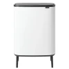 Brabantia Bo Touch Bin Hi Afvalemmer, 60L wit