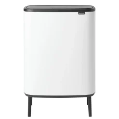 Brabantia Bo Touch Bin Hi Afvalemmer, 60L wit