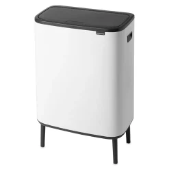 Brabantia Bo Touch Bin Hi Afvalemmer, 60L wit