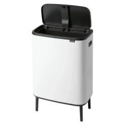Brabantia Bo Touch Bin Hi Afvalemmer, 60L wit