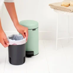 Brabantia NewIcon Pedaalemmer, 3L jade groen