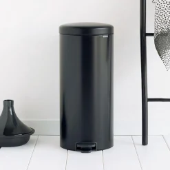 Brabantia NewIcon Pedaalemmer, 30L mat zwart