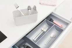 Brabantia SinkSide Afdruiprek Compact, 46x20cm light grey