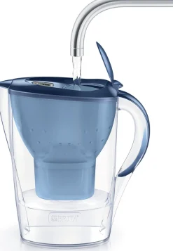 BRITA Marella Waterfilterkan XL met 1 Filterpatroon, 3,5L blauw