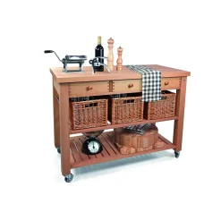 Butler Keukentrolley M-1200, langshout