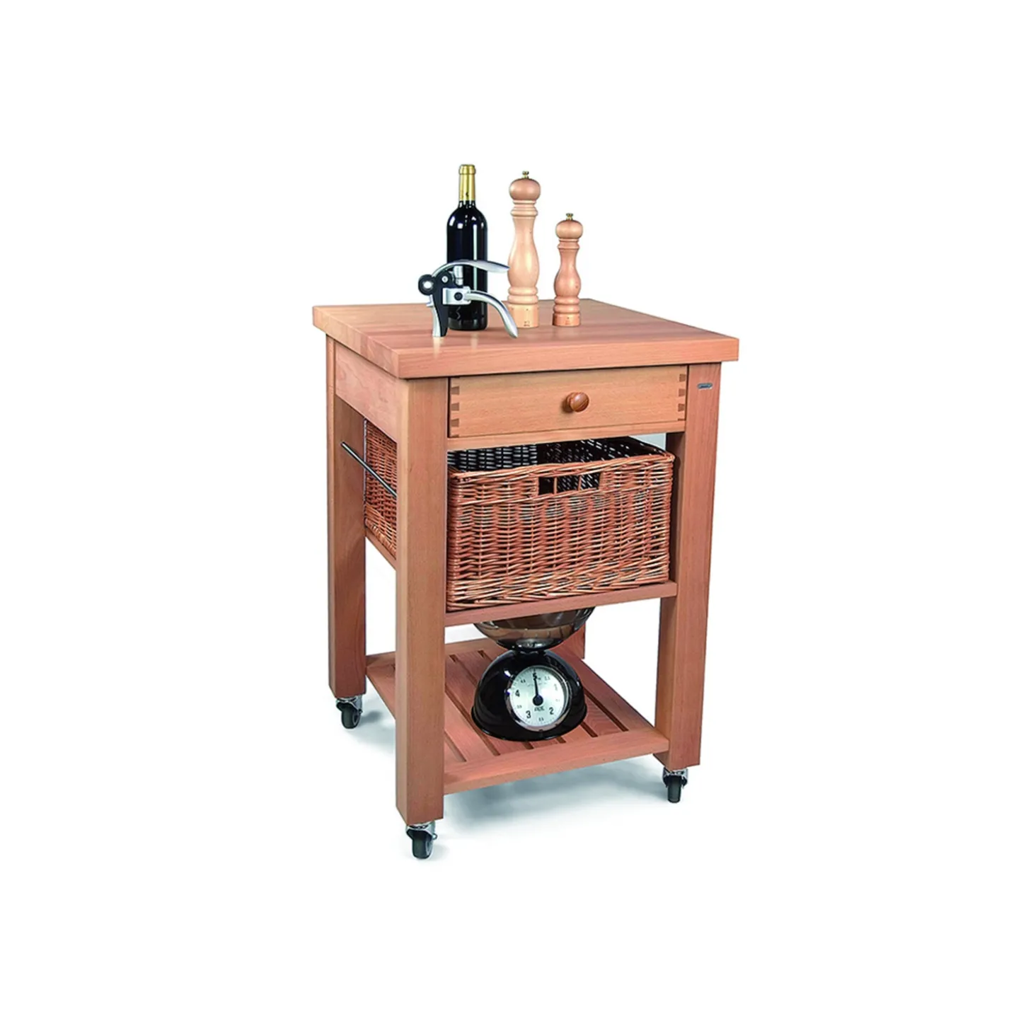 Butler Keukentrolley M-600, langshout