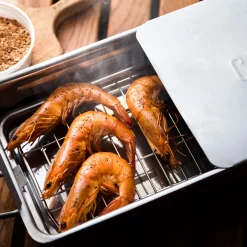 Camerons Smoker Rookoven, 28,5x17,5cm RVS