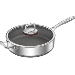Carl Mertens Lotus Nano Hapjespan met Glasdeksel, 26cm