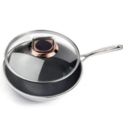Carl Mertens Royal Series Hapjespan met Glasdeksel, 28cm