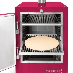 Charlie Charcoal Oven, rhubarb