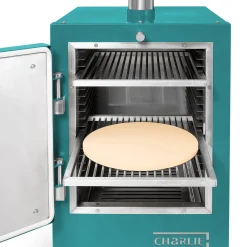 Charlie Charcoal Oven, teal duck