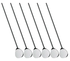 Cilio Cocktaillepelset met Rietje, 6-delig