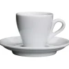 Cilio Milano Espressokop met Schotel, 0,05L wit