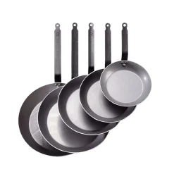 De Buyer Carbone Plus Lyonnaise Koekenpan met Tegengreep 5110.36, 36cm