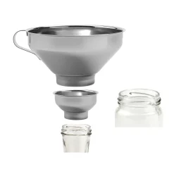 De Buyer Jamtrechterset 3356.00, 2-delig RVS