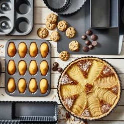 De Buyer Mini Tartelette- en Quichevorm 4711.12, 12-vaks