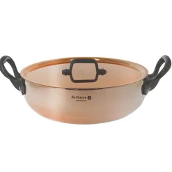 De Buyer Prima Matera Sauteerpan met Gietijzeren Handvatten 6332.28, 28cm